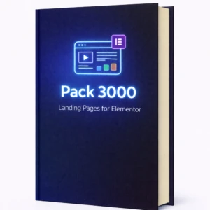 Pack Templates Landing Pages Editáveis Profissionais para Elementor