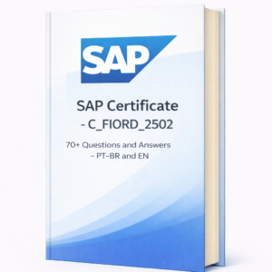 SAP C_FIORD_2502 Exam Guide - 70+ Questions & Answers (English/Portuguese) - Next Drop